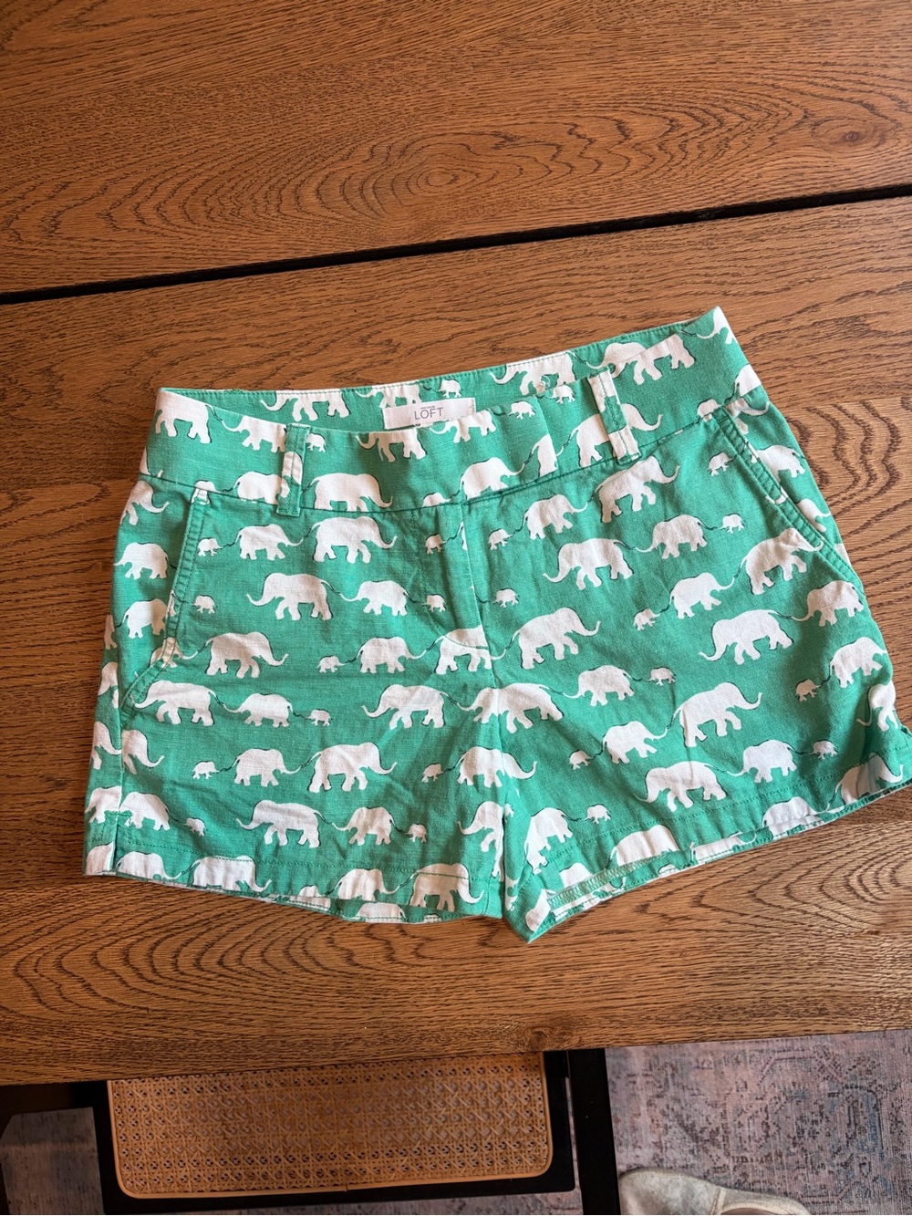 Green LOFT "Riviera" shorts